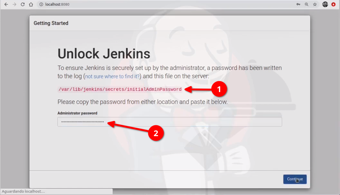 destravando o jenkins